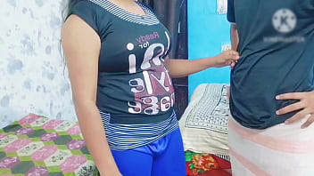 Jiju chut fadne ka irada hai kya, Jija saali hottest doogystyle underneath Indian fucky-fucky video with clear Hindi  do you intend to tear your pussy. Hard-core soniya bhabi