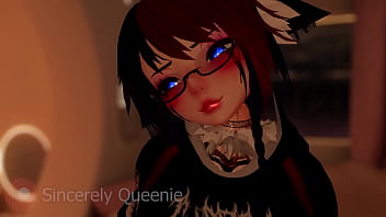 Hermaphroditism x Femboy getting Pegged and ravaged - VRChat - Anime porn