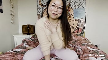 Ersties: Super-cute Japanese Dame Was Super Happy To Make A Masturbation Video For Us